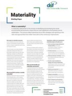 Materiality briefing cover