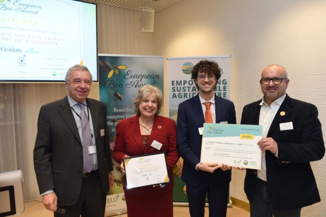 Granlatte receive European Bee Award